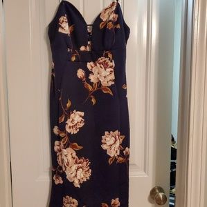 Midi form fitting dress